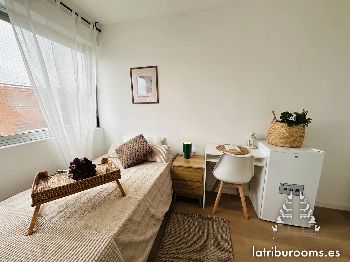 Individual con nevera minibar propia